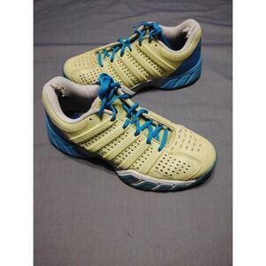 KSWISS Big Shot Light 2.5 Teal Yellow Flow Cool System Tennis Shoes Women 8***